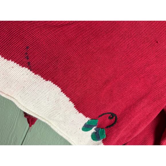 Vintage Croft & Barrow Snowman Christmas Sweater Women’s Medium - Picture 6 of 6